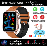 Intelligente Gesundheitsuhr mit Glukose - , Herzfrequenz - & Blutdruckmessung - HomiZen