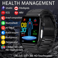 Intelligente Gesundheitsuhr mit Glukose - , Herzfrequenz - & Blutdruckmessung - HomiZen