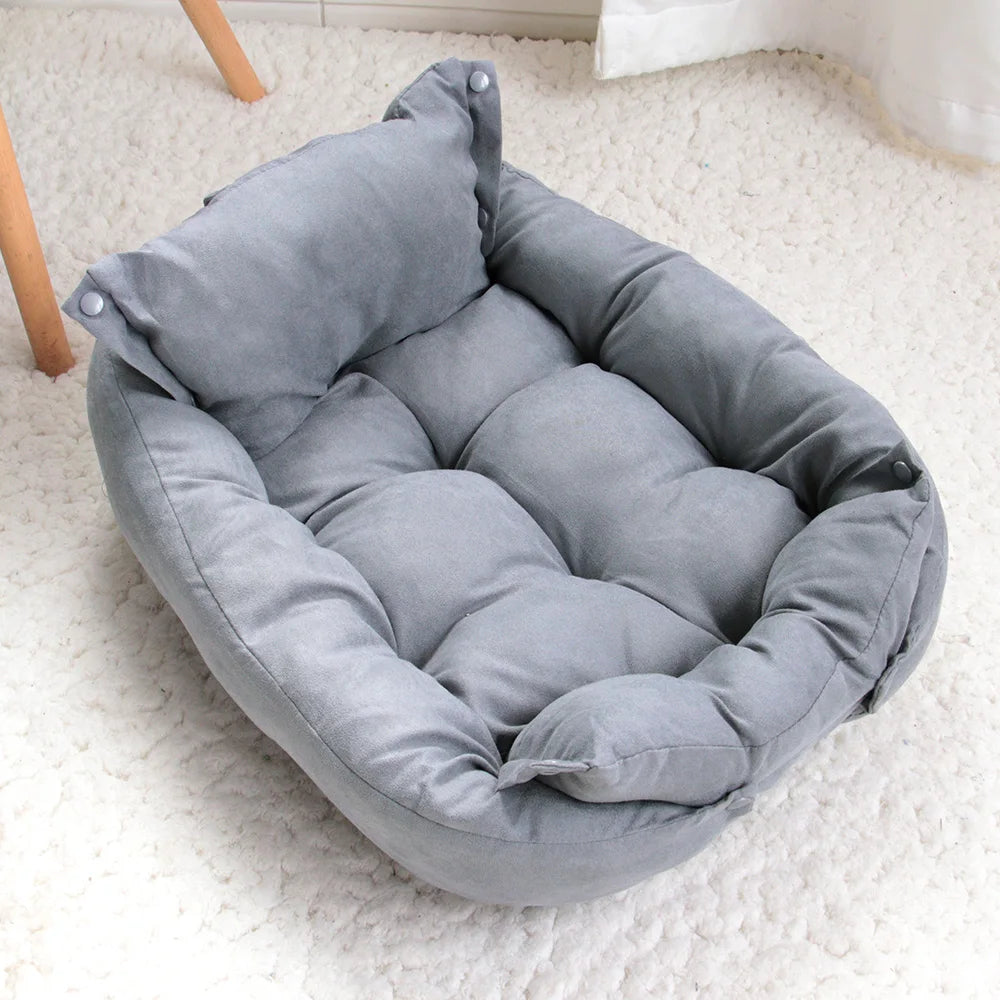 Multifunktions-Hundebettmatte 3-in-1 – Warmes, weiches Schlafsofa für Hunde & Katzen