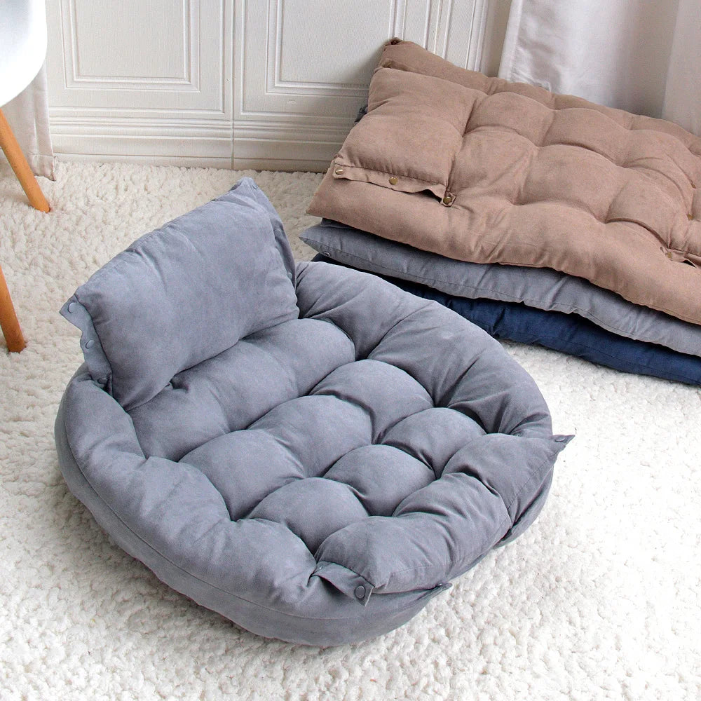 Multifunktions-Hundebettmatte 3-in-1 – Warmes, weiches Schlafsofa für Hunde & Katzen