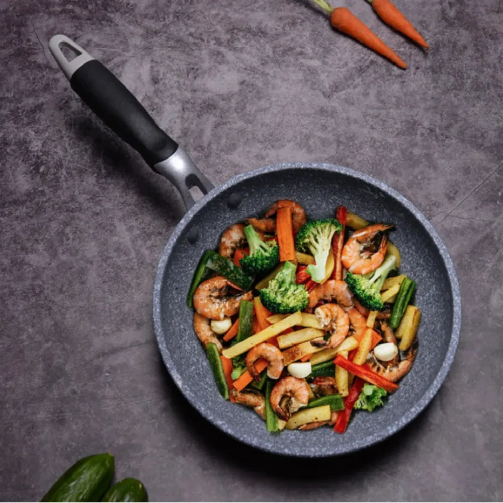 Antihaft-Wok – Umweltfreundliche Pfanne für gesundes Kochen auf Gas & Induktion