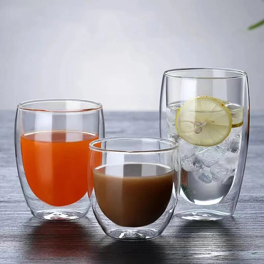 Doppelwand Glas – stilvolles, umweltfreundliches Trinkglas für Zuhause
