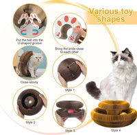 Multifunktionaler Kratzball für Katzen – Spielspaß, Krallenpflege & Rückzugsort - HomiZen