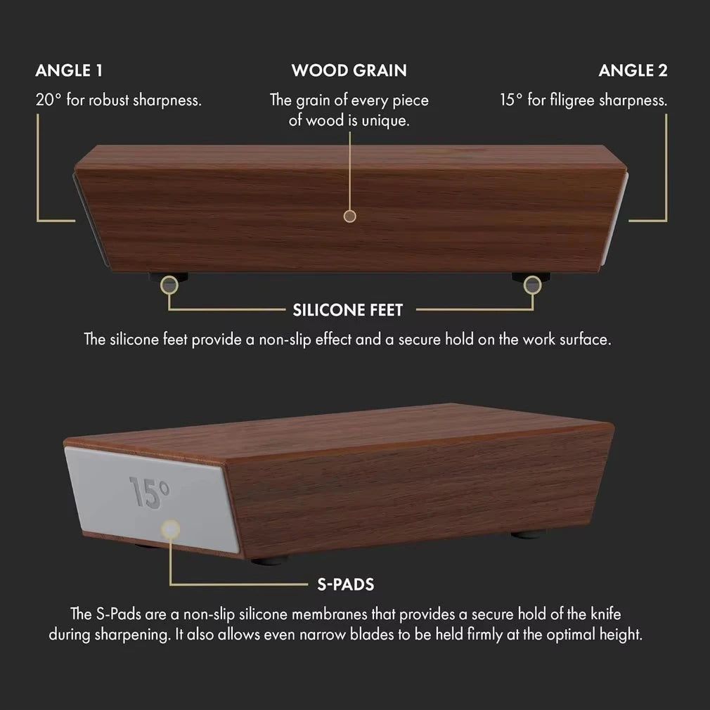 Rolling Knife Sharpener Kit – Magnetischer Roll-Schleifer für perfekte Schärfe