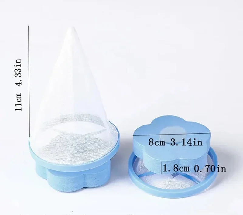 Waschmaschinen Flusenfilter Ball – Effektive Haar- und Flusenentfernung, Wiederverwendbar, Hochwertiges Mesh