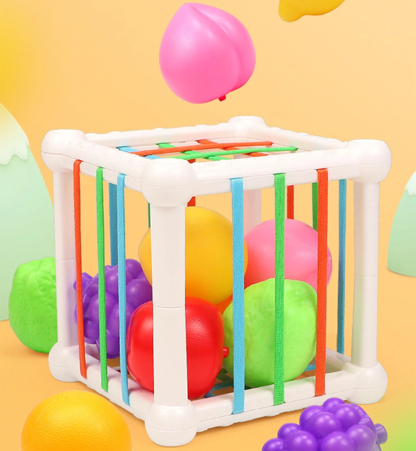 7 Stück Pädagogische Würfel – Lernspaß beim Stapeln, Sortieren & Entdecken