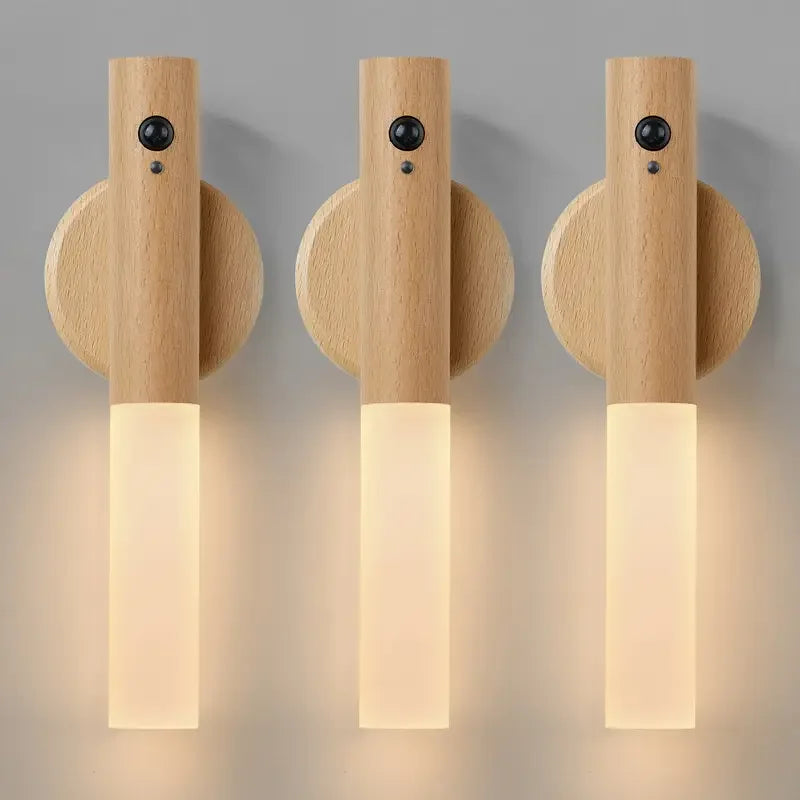 Smart Motion Sensor Nachtlicht LED – Wiederaufladbare, Magnetische Wandleuchte für Ihr Zuhause