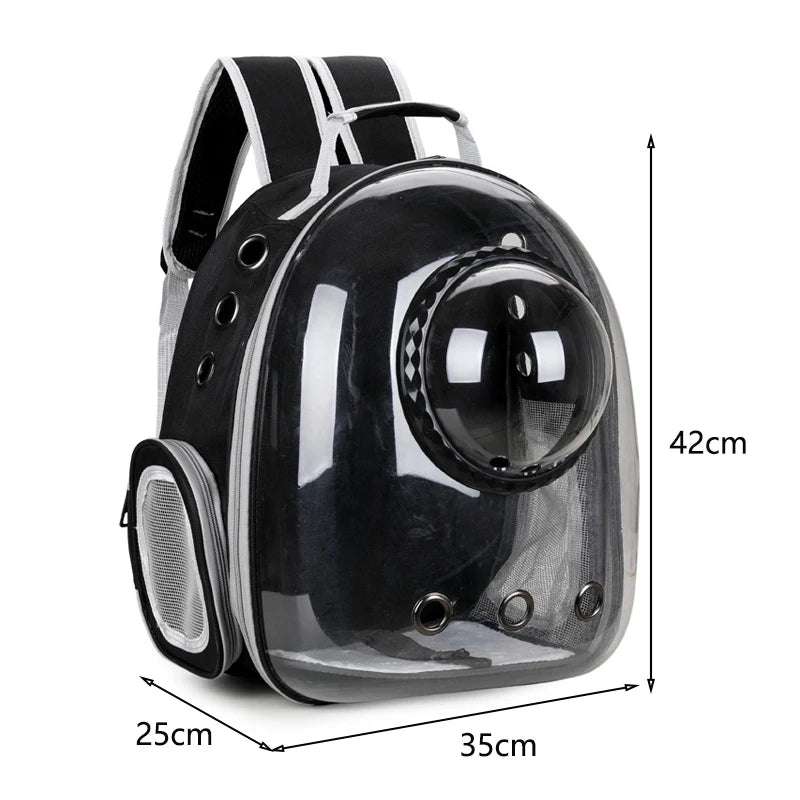 Katzenrucksack „Space Capsule“ – Stilvoll, sicher und bequem unterwegs mit deinem Liebling