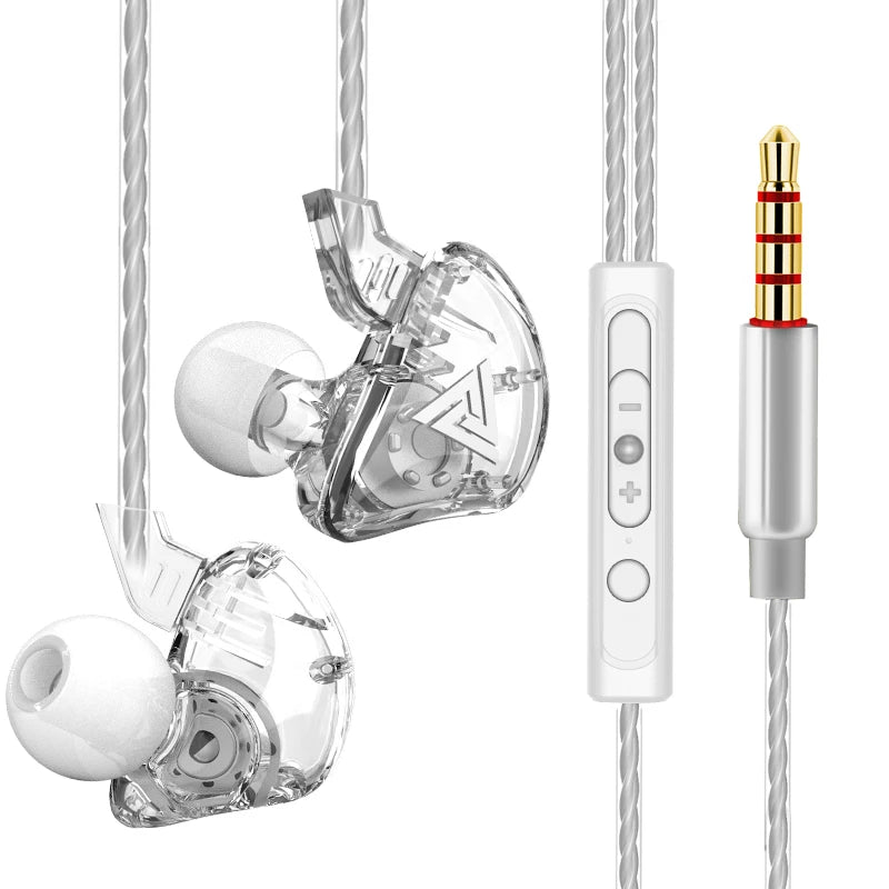 QKZ - AK6 In - Ear - Kopfhörer mit aktiver Geräuschunterdrückung und sattem Sound - HomiZen