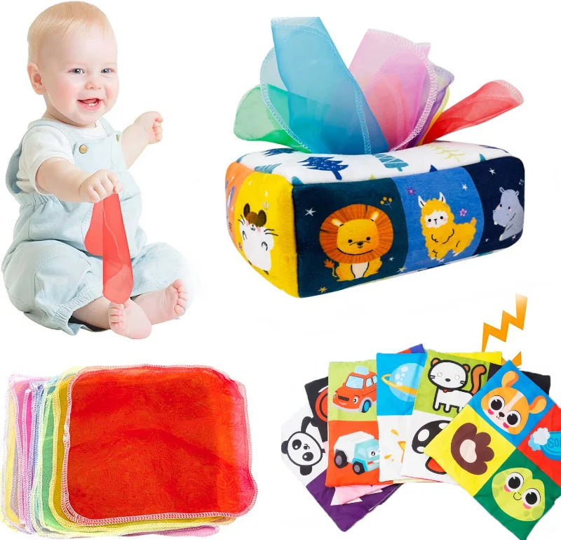 Montessori Toy Magic Tissue Box – The Sensory Learning Toy That Babies Really Love