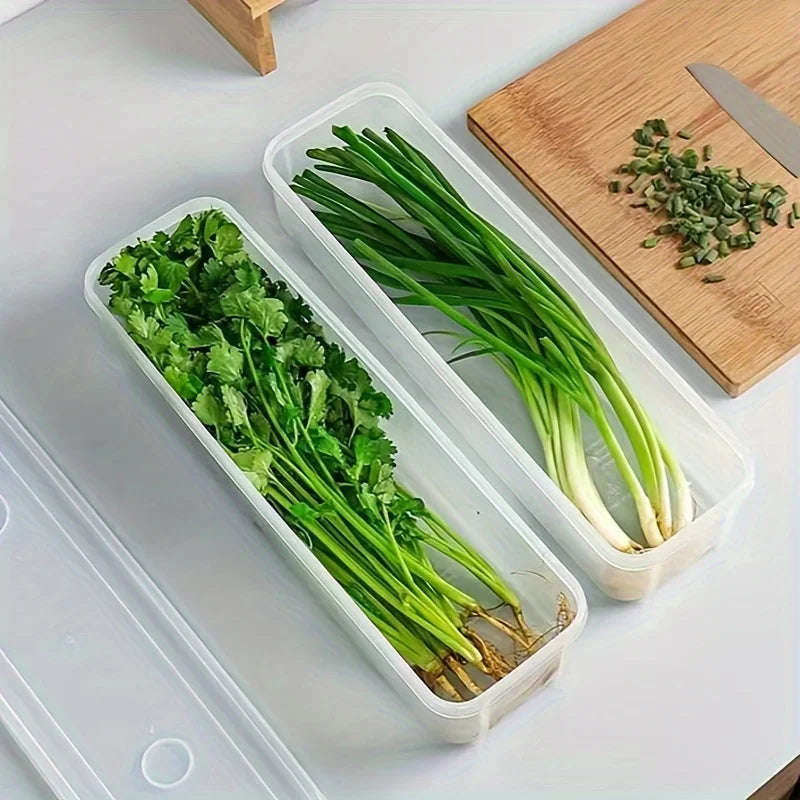 Kühlschrank-Lebensmittelbehälter – Transparente Frischeboxen mit sicherem Verschluss