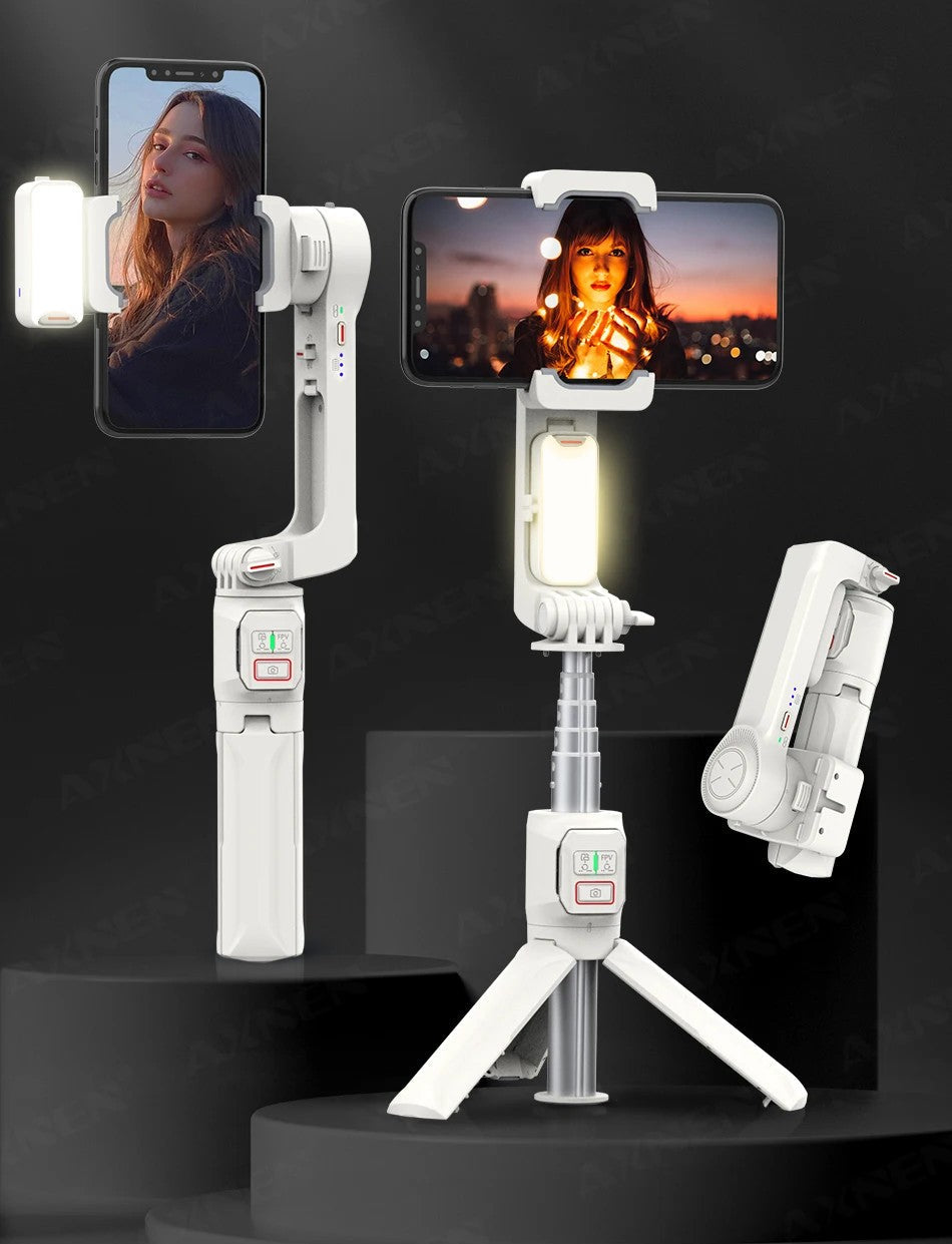 A10 Smartphone Handheld Gimbal – Stabile Videos, perfektes Licht & volle Kontrolle