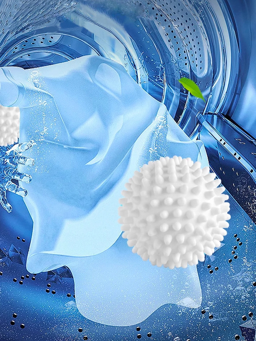 Anti-Wicklungs-Wäscheball – Verhindert Knoten, entfernt Schmutz & schont Ihre Kleidung