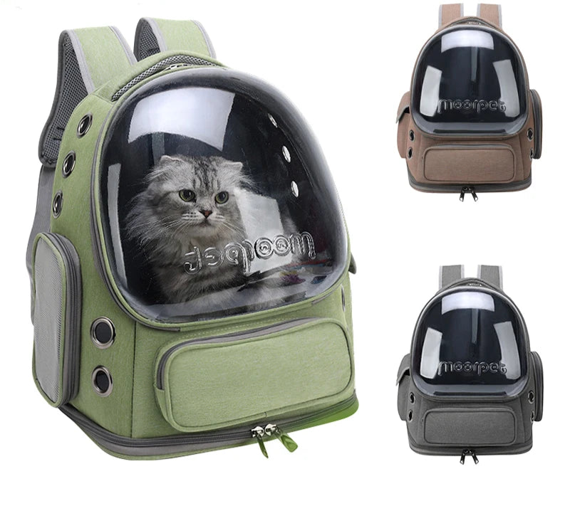Transparenter Katzenrucksack – Stilvoll & Sicher Reisen mit Ihrer Katze oder Ihrem kleinen Hund