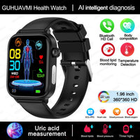 Intelligente Gesundheitsuhr mit Glukose - , Herzfrequenz - & Blutdruckmessung - HomiZen