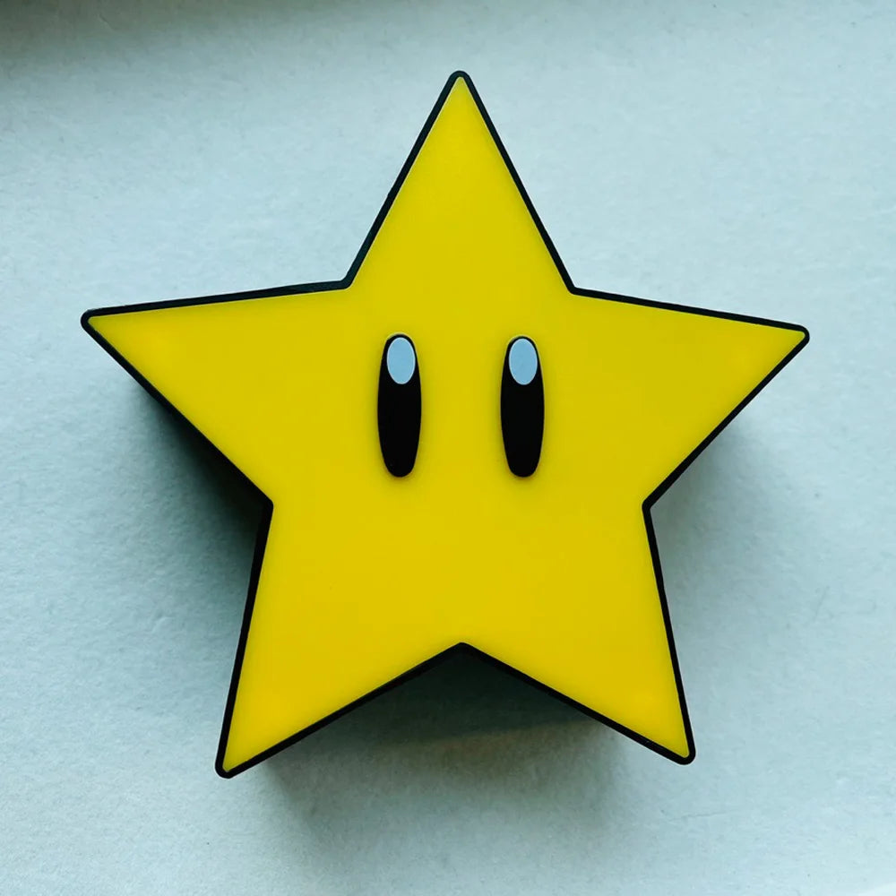 Super Star Lichtfigur mit Musik & 3D-Effekt – USB-Nachtlicht für echte Stimmungsmomente