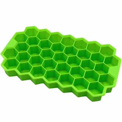 DIY Eiswürfelform mit einzigartigem Wabendesign – 37 Gitter für kreative Eisideen