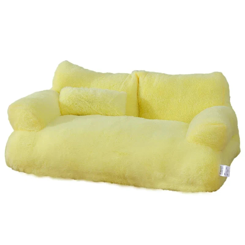 Luxuriöses Katzenbett-Sofa – Warm, Kuschelig & Stilvoll für den Winter