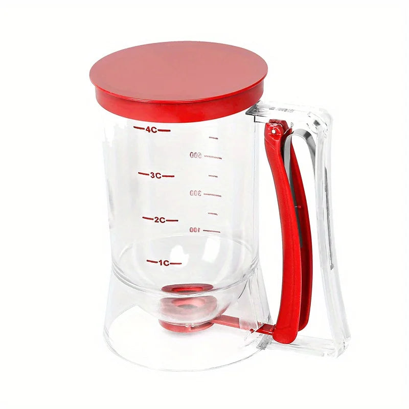 900ml Teigspender – Perfektes Dosieren für Pfannkuchen, Muffins & Kuchen