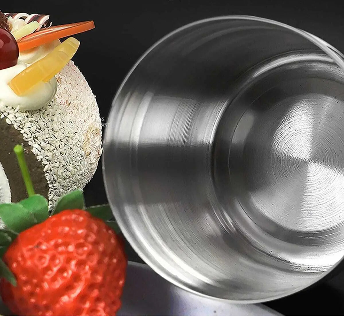Edelstahl Pulverstreuer mit Siebdeckel – Perfekt für Kaffee, Kakao & Gewürze