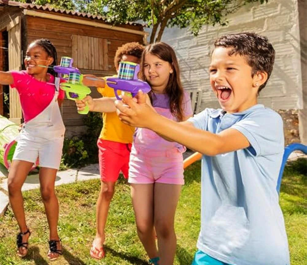Kinder Outdoor Spiel Schaum Disc Pistole – Sicheres & Lustiges Eltern-Kind-Spielzeug
