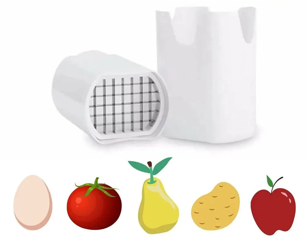 Kartoffelschneider aus Edelstahl – Schnelles & Sicheres Schneiden von Gemüse & Pommes