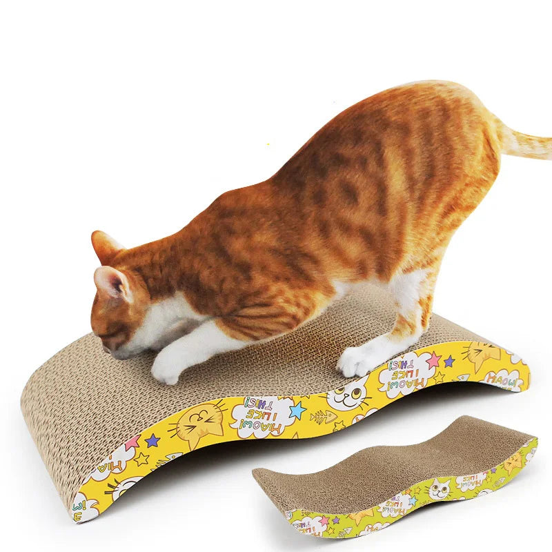 Katzenkratzbrett aus Wellpappe – Robust, Umweltfreundlich & Unwiderstehlich für Ihre Katze