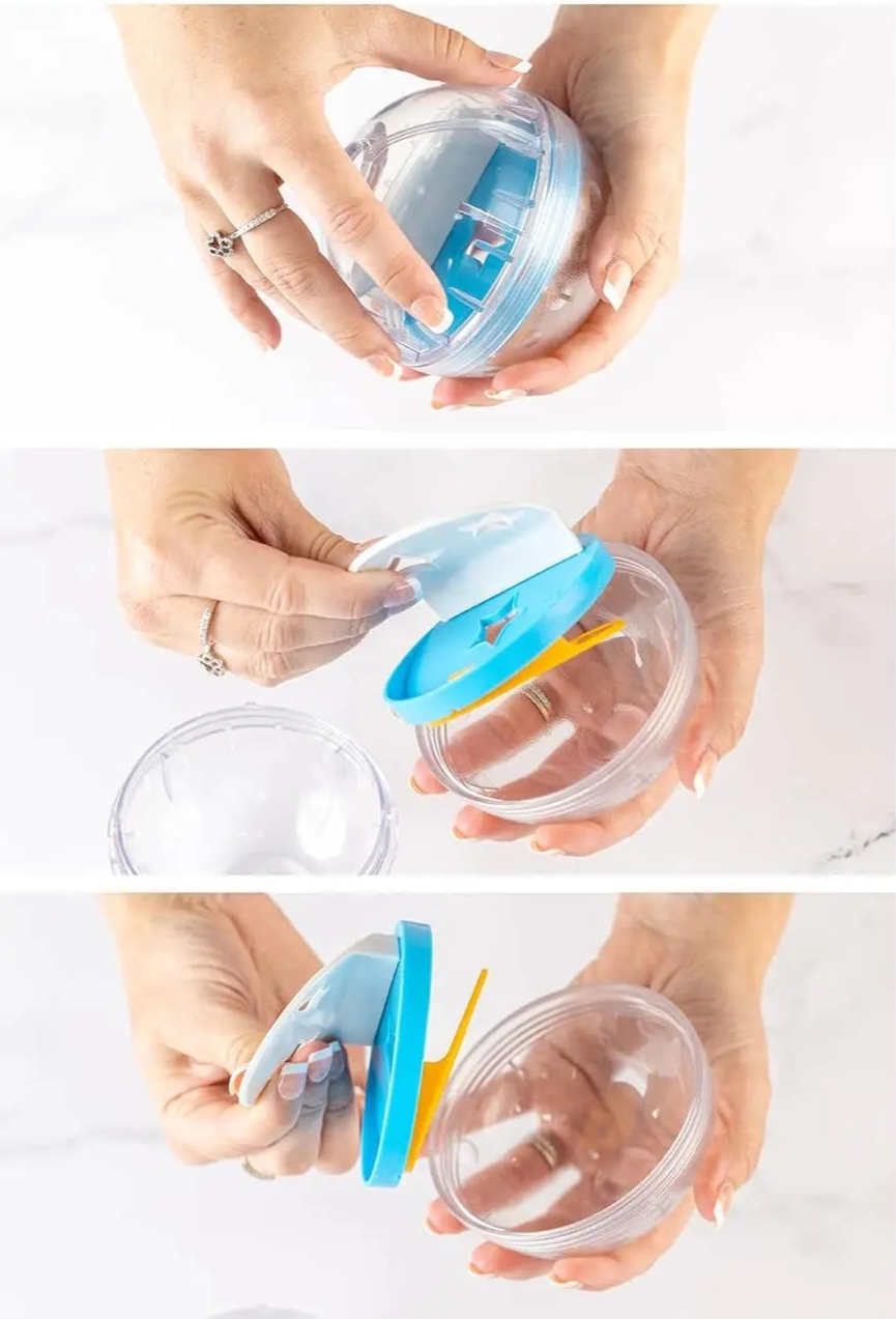 IQ Treat Ball Leckerli-Spender für Hunde – Interaktives Spielzeug zur Futter-Stimulation & Stressabbau