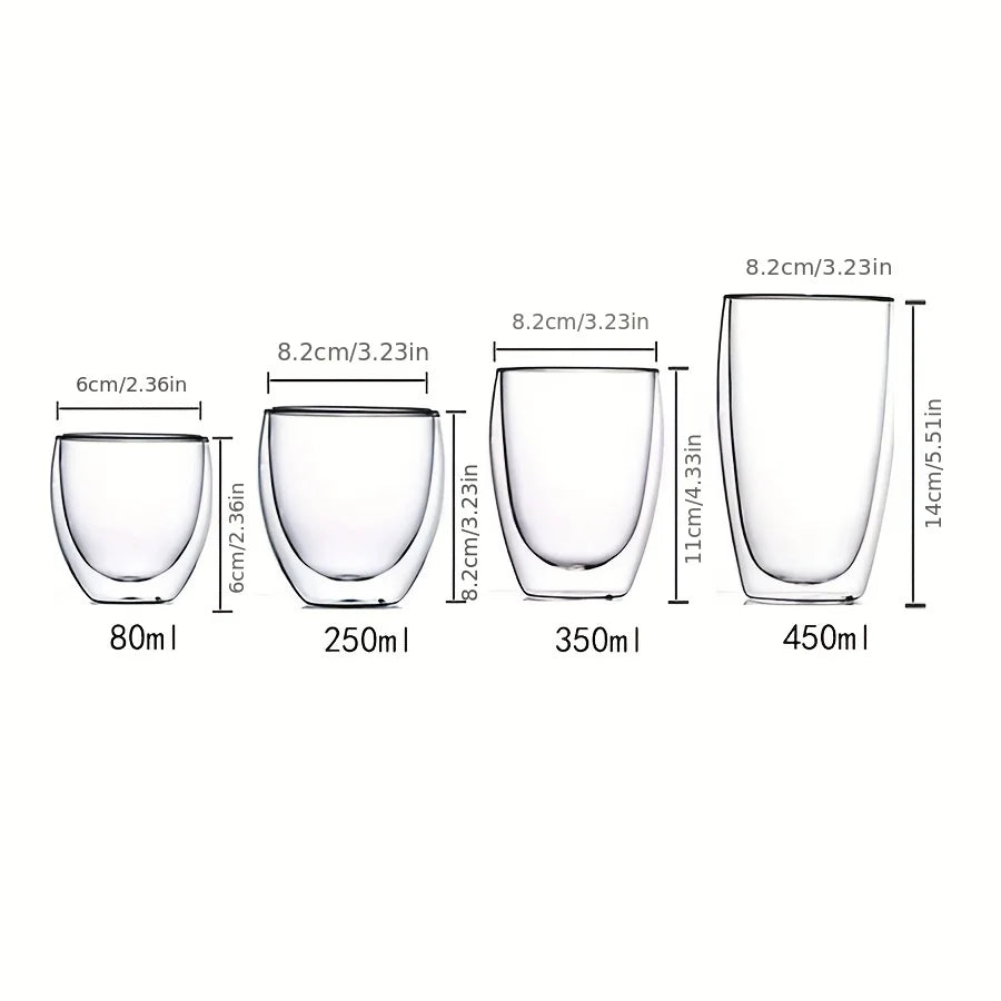 Doppelwand Glas – stilvolles, umweltfreundliches Trinkglas für Zuhause