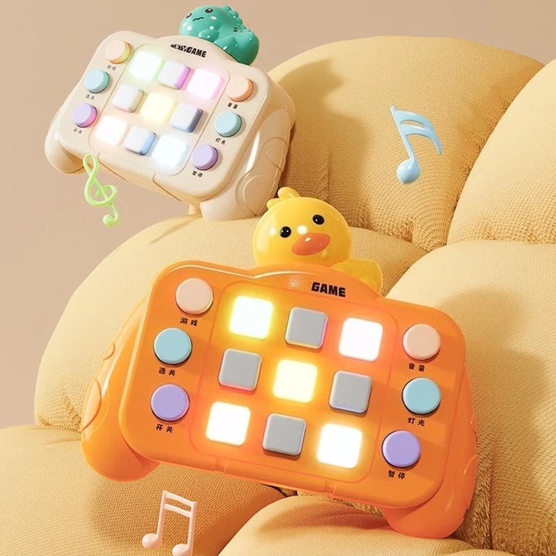Montessori Busy Board – Sensorisches Spielzeug mit LED-Lichtschalter | Perfekt für Reisen & spielerisches Lernen