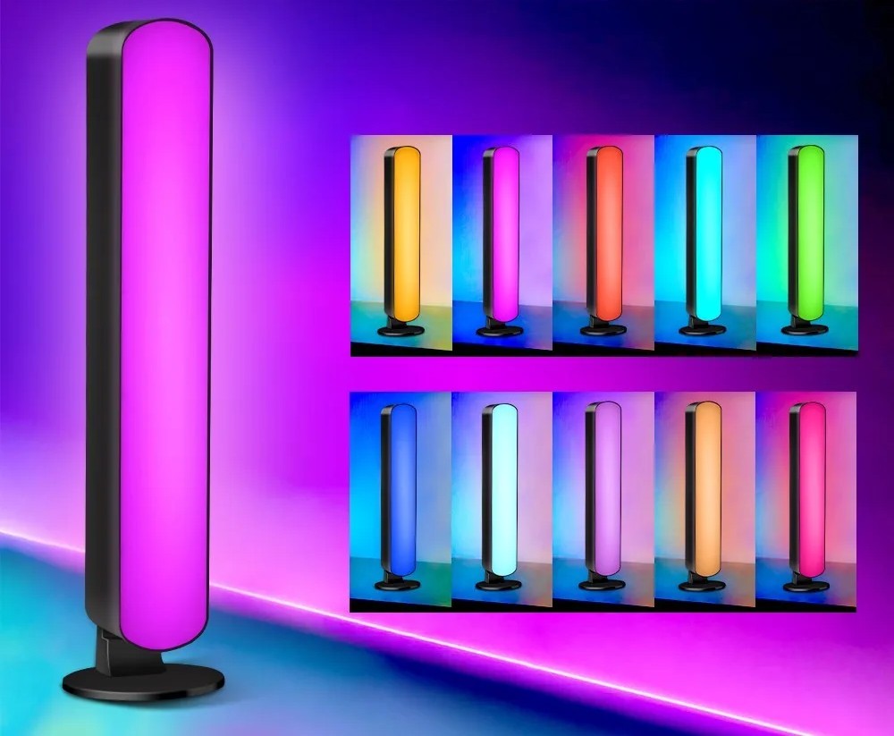 Smart LED Symphony Sound Control Pickup Licht – RGB Musik Rhythmus Lampe mit App-Steuerung für TV, PC & Gaming-Setup