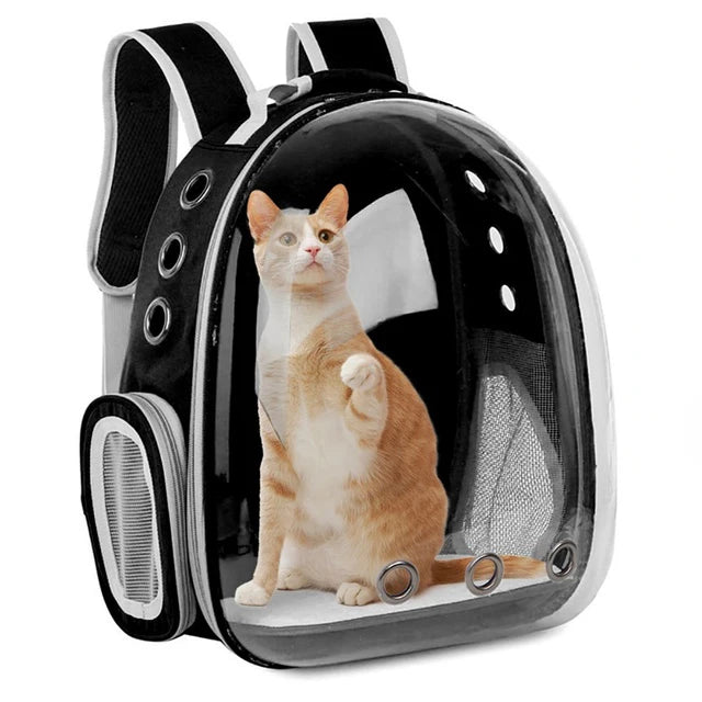 Katzenrucksack „Space Capsule“ – Stilvoll, sicher und bequem unterwegs mit deinem Liebling