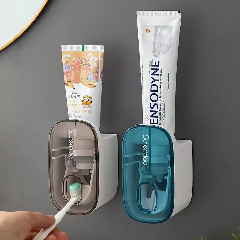 Automatischer Zahnpastaspender mit Wandhalterung – Sauber, praktisch & hygienisch