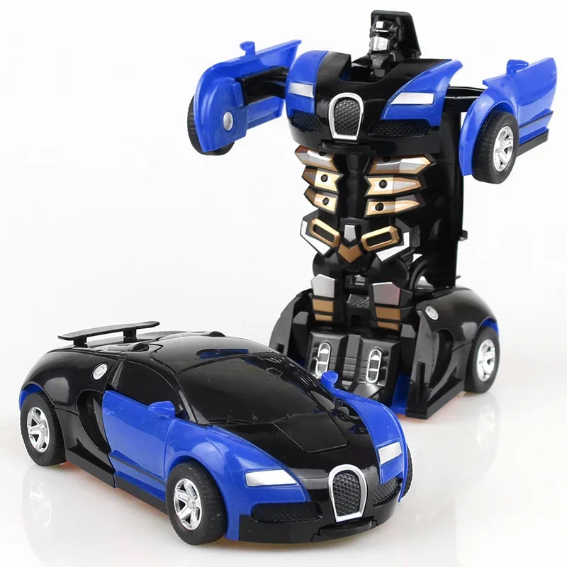 Transformierendes Spielzeugauto mit automatischer Kollisionsverformung – Interaktiver Spaß für Kinder