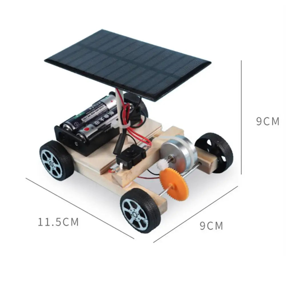Solarauto DIY-Bausatz – Kreatives Lernspielzeug für Kinder ab 6 Jahren | Technik, Umwelt & Spaß vereint