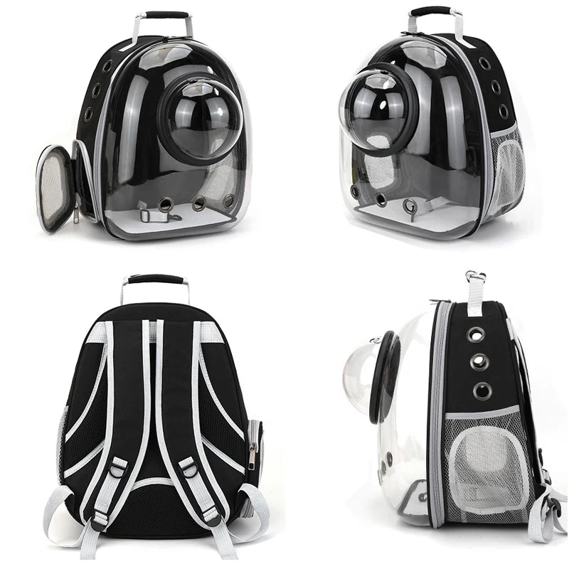 Katzenrucksack „Space Capsule“ – Stilvoll, sicher und bequem unterwegs mit deinem Liebling