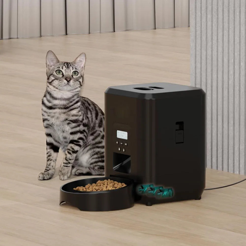 Smart Pet Feeder – Automatischer Futterspender für Katzen & Hunde mit Zeitsteuerung und Portionskontrolle