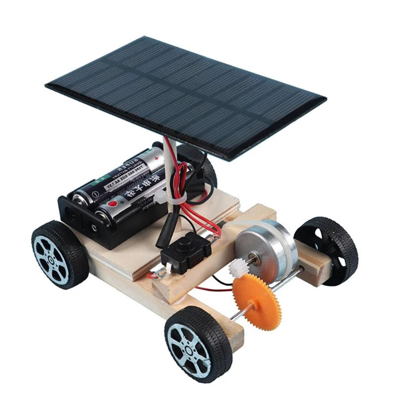 Solarauto DIY-Bausatz – Kreatives Lernspielzeug für Kinder ab 6 Jahren | Technik, Umwelt & Spaß vereint