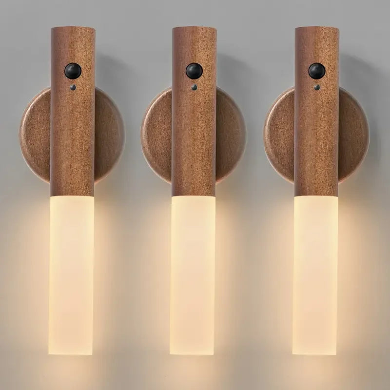 Smart Motion Sensor Nachtlicht LED – Wiederaufladbare, Magnetische Wandleuchte für Ihr Zuhause