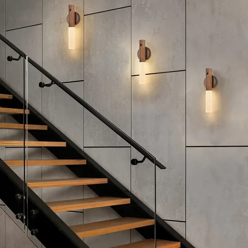 Smart Motion Sensor Nachtlicht LED – Wiederaufladbare, Magnetische Wandleuchte für Ihr Zuhause