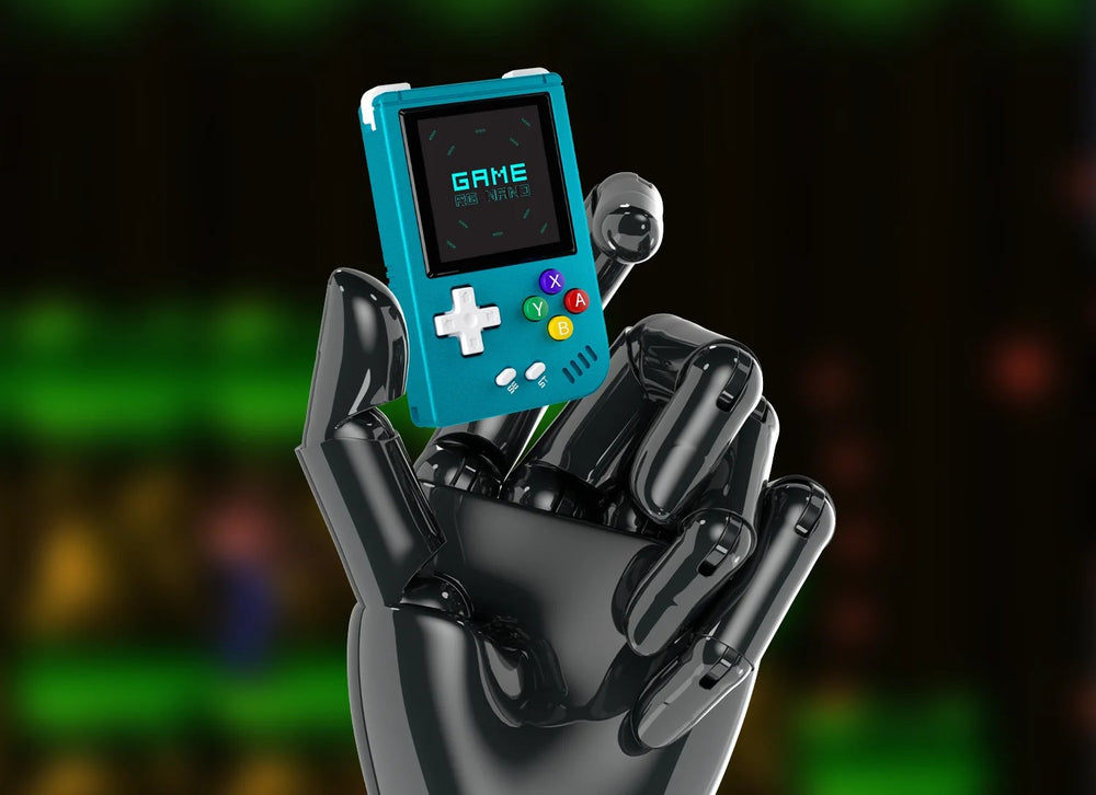 RG Nano Retro Handheld-Spielekonsole – Mini, robust & mit über 5400 Spielen