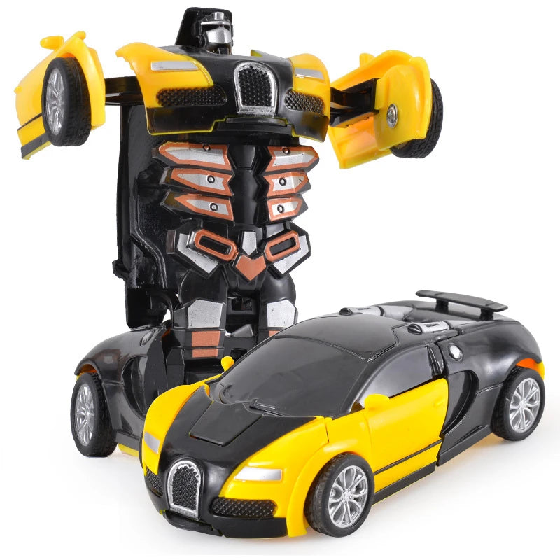 Transformierendes Spielzeugauto mit automatischer Kollisionsverformung – Interaktiver Spaß für Kinder