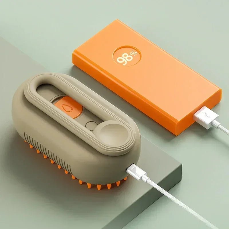 Premium 3 - in - 1 Haustierbürste – Entwirrt, massiert & entfernt lose Haare mühelos - HomiZen
