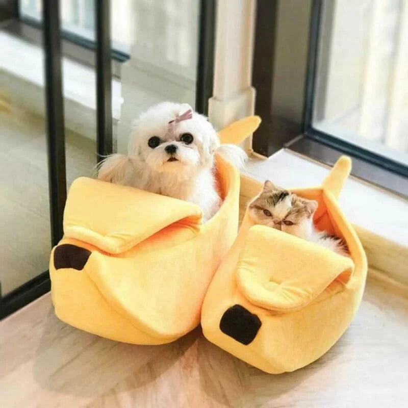 Bananen-Katzennest – Das süßeste, gemütlichste Versteck für Ihre Fellnase
