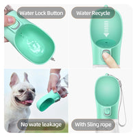 Tragbare Hundetrinkflasche – Frisches Wasser für unterwegs - HomiZen