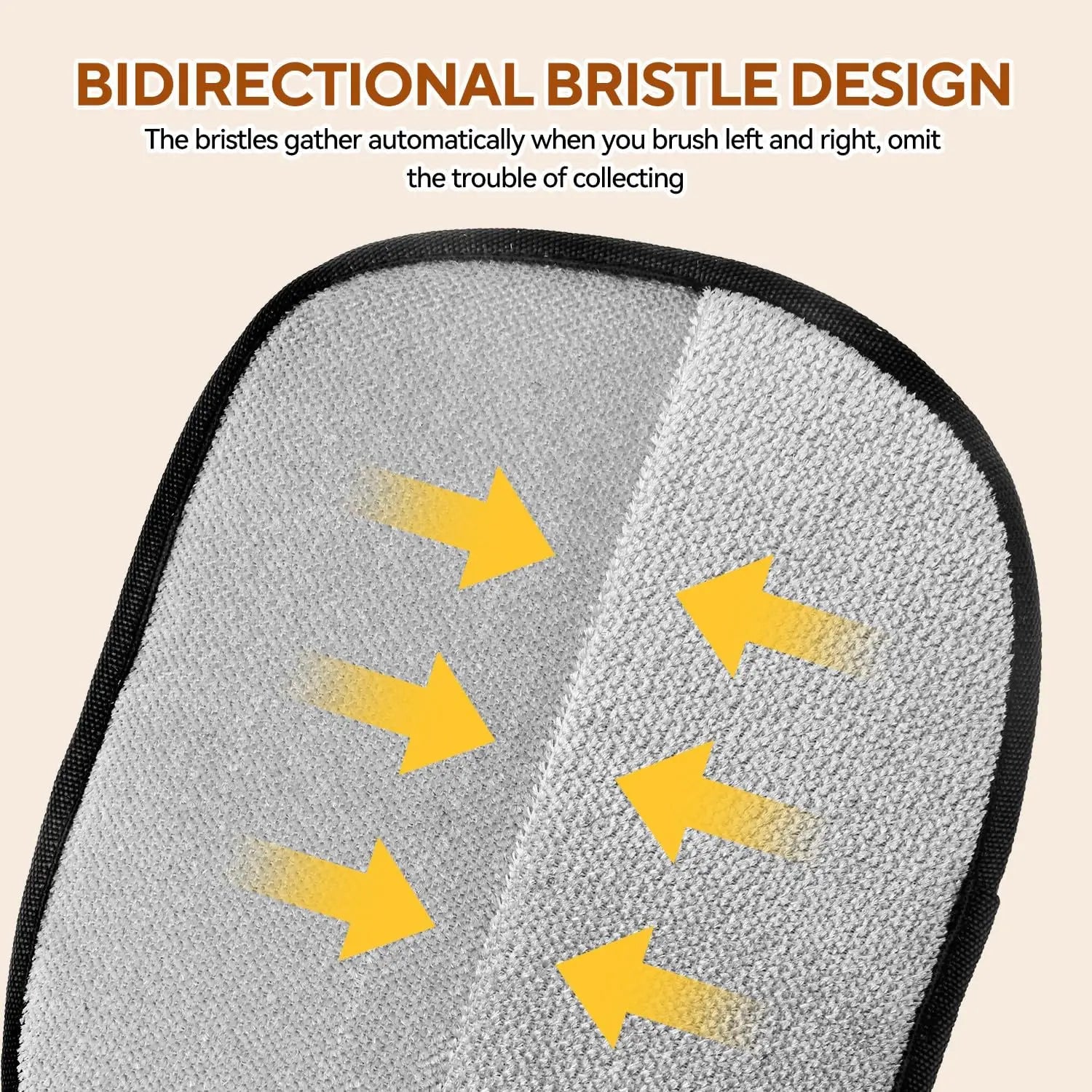 Wiederverwendbare Tierhaarentfernungs-Handschuhe – Statische Pflegehandschuhe für Hunde, Katzen & Möbel