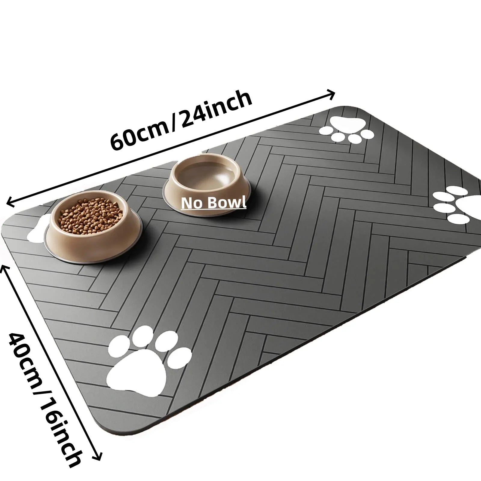 Pet Feeding Mat – Rutschfest, Wasserdicht & Supersaugfähig – Sauberkeit für jeden Fressplatz