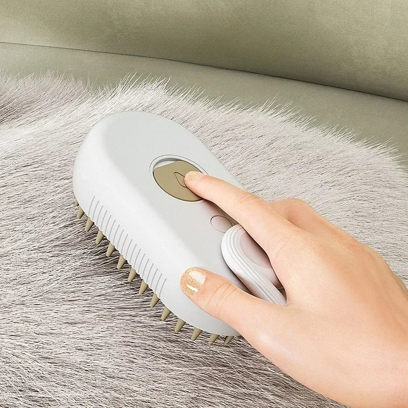 Premium 3 - in - 1 Haustierbürste – Entwirrt, massiert & entfernt lose Haare mühelos - HomiZen