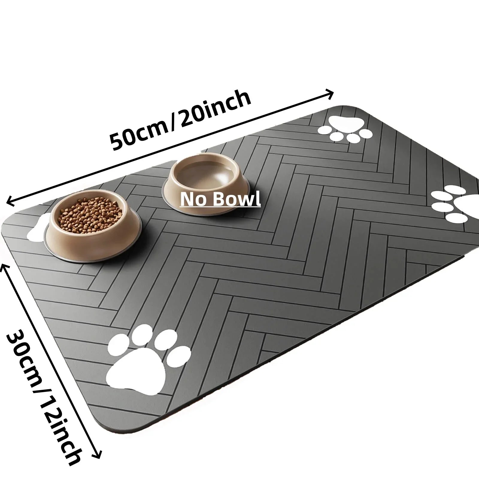 Pet Feeding Mat – Rutschfest, Wasserdicht & Supersaugfähig – Sauberkeit für jeden Fressplatz