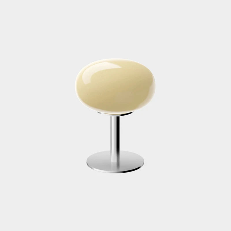 Macaron Glas Tischlampe – Trikromatisches Licht für stilvolle Atmosphäre & augenschonendes Nachtlicht